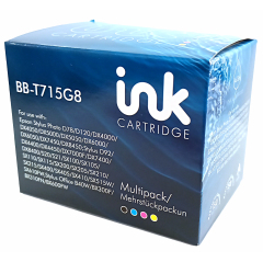 IJ Compat Epson C13T07154010 (T715) BKCMY Cartridge Multipack Image