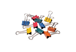 Q-Connect Foldback Clip 19mm Assorted (Pack of 10) KF03651
