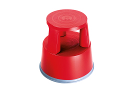 2Work Plastic Step Stool Red T7/Red