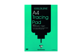 Clairefontaine Goldline Heavyweight Tracing Pad 112gsm A4 50 Sheets GPT3A4