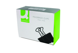 Q-Connect Foldback Clip 51mm Black (Pack of 10) KF01286
