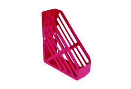 Q-Connect Magazine Rack Red CP073KFRED