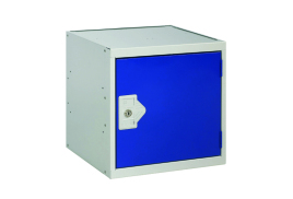 One Compartment Cube Locker 300x300x300mm Blue Door MC00085