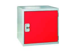 One Compartment Cube Locker 380x380x380mm Red Door MC00095