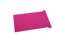 Nobo T-Card Size 2 48 x 85mm Red (Pack of 100) 2002003