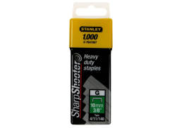 Stanley SharpShooter Heavy Duty 10mm 3/8in Type G Staples (Pack of 1000) 1-TRA706T