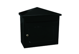 Worthersee Mail Box Black (W390 x D205 x H350mm) 371787