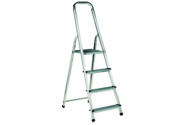 Aluminium Step Ladder 4 Step (Platform sits 770mm Above the Floor) 358738