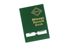 Simplex Mileage Record Book Hardback MRB