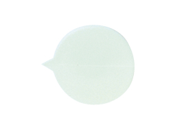 GoSecure Security Seals Plain Round White (Pack of 500) S1W
