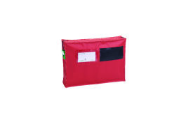Versapak Mail Pouch With Gussett 355x250x75mm Small Red ZG1_T2SEAL