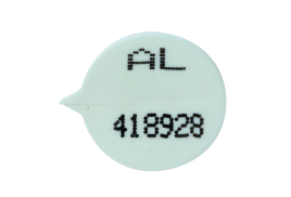GoSecure Security Seals Numbered Round White (Pack of 500) WSealNO