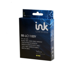 IJ Compat Brother LC1100 Yellow Cartridge Image