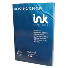 IJ Compat Brother LC1240/LC1280 BKCMY Cartridge Multipack Image