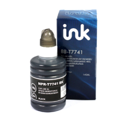 IJ Compat Epson C13T774140 (T7741) Black Bottled Ink 140ml Image
