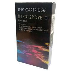 IJ Compat Epson C13T70124010 (T7012) Cyan Dye Cartridge Image