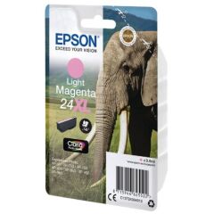 Epson 24XL Elephant Light Magenta High Yield Ink Cartridge 10ml - C13T24364012 Image