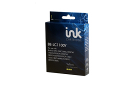 IJ Compat Brother LC1100 Yellow Cartridge