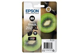 Epson 202XL Kiwi Photo Black High Yield Ink Cartridge 8ml - C13T02H14010