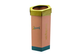 2Work Recycling Bin Green (Pack of 3) CAP582758/A