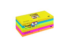 Post-it Super Sticky 76x76mm Rio (Pack of 12) 654-12SS-RIO