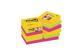 Post-it Notes Super Sticky 47.6 x 47.6mm Rio (Pack of 12) 622-12SSRIO