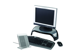 Fellowes Smart Suites Monitor Riser Black/Silver 8020101