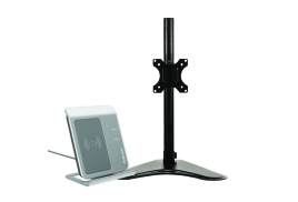 Fellowes Professional Free Standing Single Monitor Arm Black 8049601