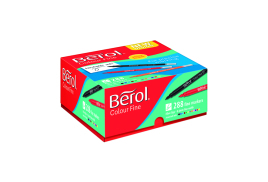 Berol Colour Fine Class Assorted (Pack of 288) 2057601