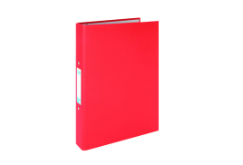 Elba 25mm Ring Binder Paper Over Board A4 Red (Pack of 10) 400033497