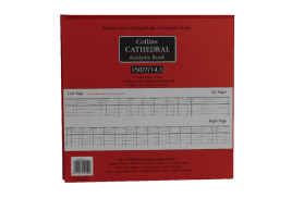 Collins Cathedral Analysis Book Petty Cash 96 Pages 812150/8