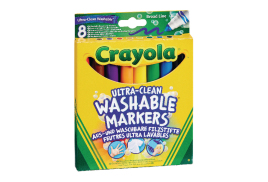 Crayola Ultra Clean Washable Markers (Pack of 48) 58-8328-E-000