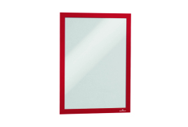 Durable Duraframe Self Adhesive Frame A4 Red (Pack of 2) 487203