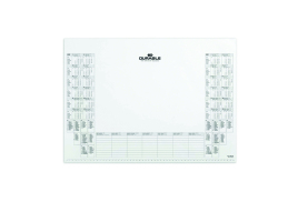 Durable Refill Calendar Pad, 59 x 42, White, Pack of 1