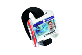 Durable Security ID Armband Badge Holder Transparent (Pack of 10) 8414