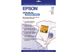 Epson Cool Peel Iron-On Transfer Paper (Pack of 10) S041154 C13S041154