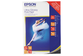 Epson Ultra Glossy Photo A4 Paper (Pack of 15) C13S041927