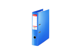 Esselte 75mm Lever Arch File Polypropylene Foolscap  Blue (Pack of 10) 48085