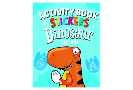 Dinosaur Activity Book with Stickers (Pack of 12) 26064-DINO