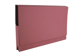 Exacompta Guildhall Full Flap Pocket Wallet Foolscap Pink (Pack of 50) PW2-PNK