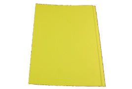 Exacompta Guildhall Square Cut Folder 315gsm Foolscap Yellow (Pack of 100) FS315-YLWZ