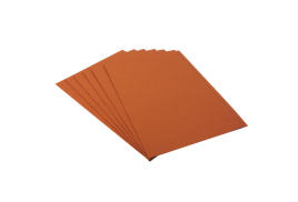 Exacompta Guildhall Square Cut Folder 315gsm Foolscap Orange (Pack of 100) FS315-ORGZ