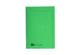 Europa Square Cut Folder 300 micron Foolscap Green (Pack of 50) 4823