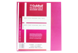 Exacompta Guildhall Headliner Book 80 Pages 298x273mm 48/6-12 1293