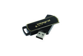 Integral Secure 360 Encrypted USB 3.0 64GB Flash Drive INFD64GB360SEC3.0