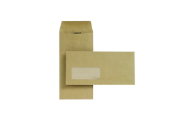 New Guardian DL Envelope Window SelfSeal Manilla (Pack of 1000) D25311