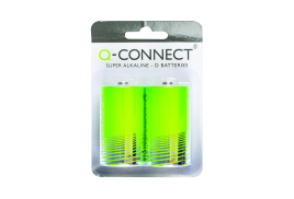 Q-Connect D Battery (Pack of 2) KF00491