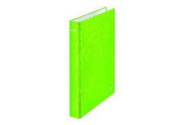 Leitz WOW Ring Binder A4 25mm Green (Pack of 10) 42410054