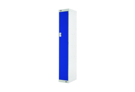 Single Compartment Locker 300x450x1800mm Blue Door MC00037