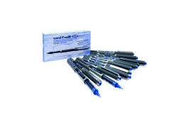 Uni-Ball UB-157 Eye Rollerball Pen Medium Blue (Pack of 12) 9000701